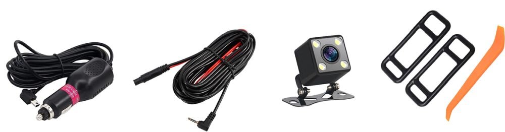 Wideorejestrator TRACER 4.5D FHD Vela obiektyw rozdzielczość nagrywanie kąt zapis sensor czujnik montaż wymiary ładowanie zasilanie auto samochód rejestrowanie karta pamięć pojemność ładowarka obraz zdjęcia filmy aplikacja sterowanie 