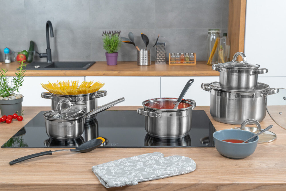 Zestaw garnków GÖTZE & JENSEN CS300 Colorado - kuchenki