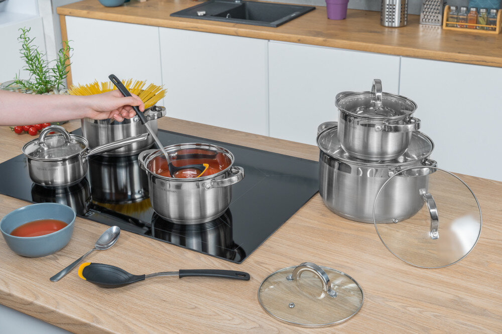 Zestaw garnków GÖTZE & JENSEN CS300 Colorado - wykonanie