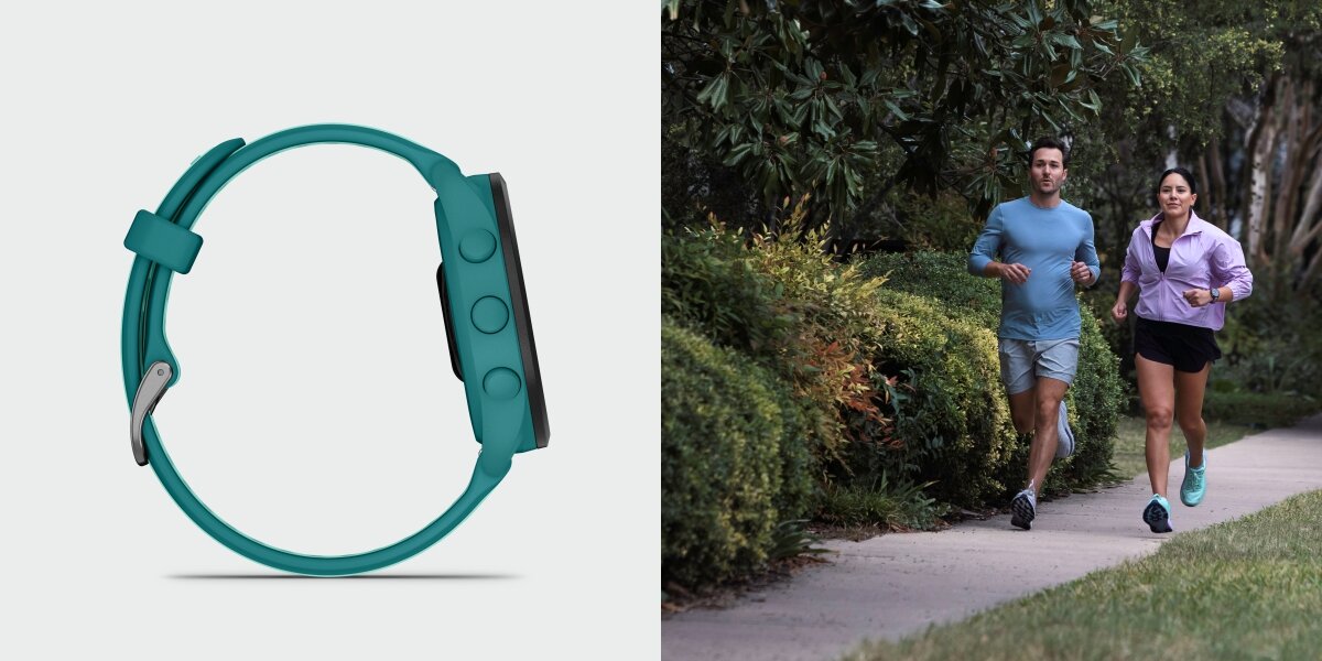 Zegarek sportowy GARMIN Forerunner 165 Music Bezpieczeństwo  LiveTrack pomiar zdrowia 