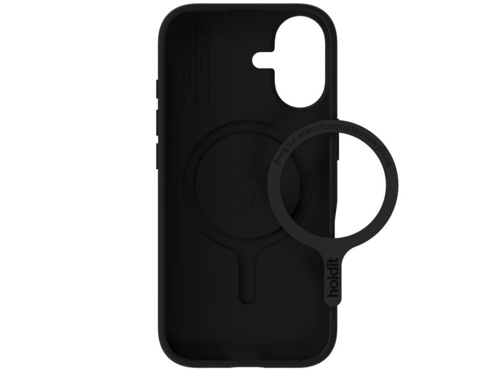 HOLDIT Soft MagSafe Miękka konstrukcja wysokiej jakości TPU zarysowaniami i upadkami z wysokości do 2 metrów Antypoślizgowa powierzchnia - etui od wewnątrz z magnesem