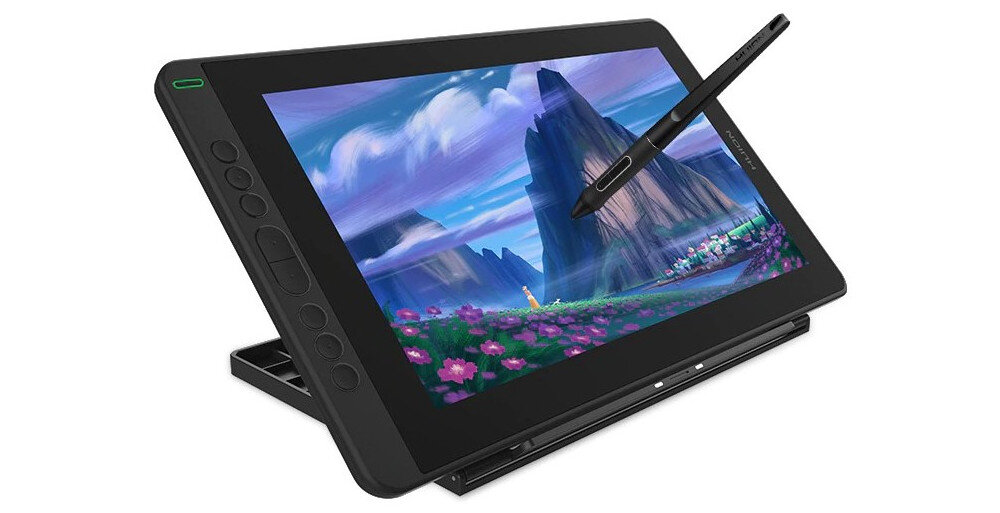 Tablet graficzny HUION Kamvas 13 ips full hd matryca piorko