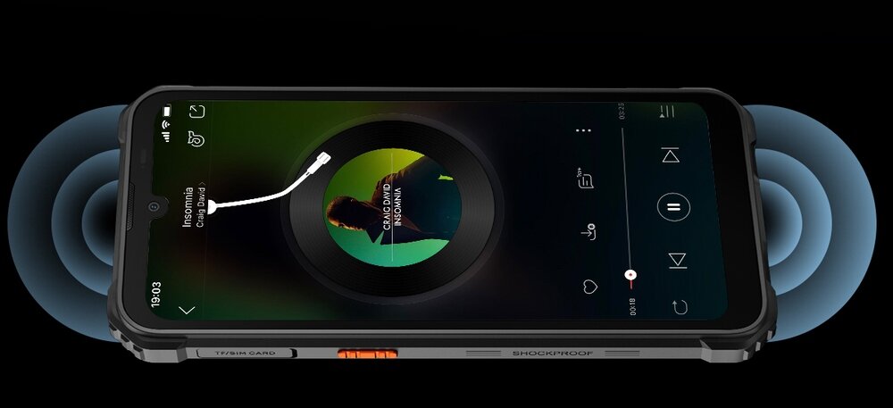 Smartfon BLACKVIEW BV5300 Plus Zintegrowany głośnik Smart-K BOX DokeOS 4.0 