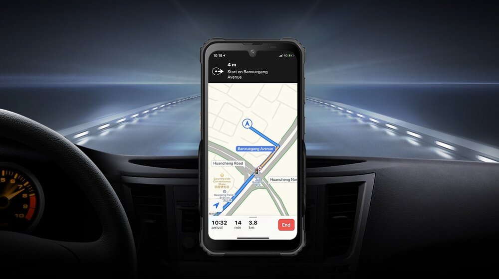 Smartfon BLACKVIEW BV5300 Plus tryb obsługi w rękawiczkach NFC GPS, Glonass i Galileo