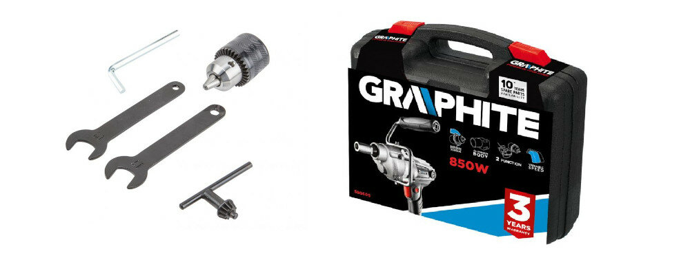 WIERTARKO - MIESZARKA GRAPHITE 58G605 850 WATT