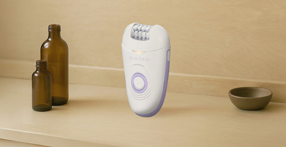 Depilator BEAUTIFLY Compactsilik Epil wygląd design prezentacja wizualizacja Gładka skóra każdego dnia