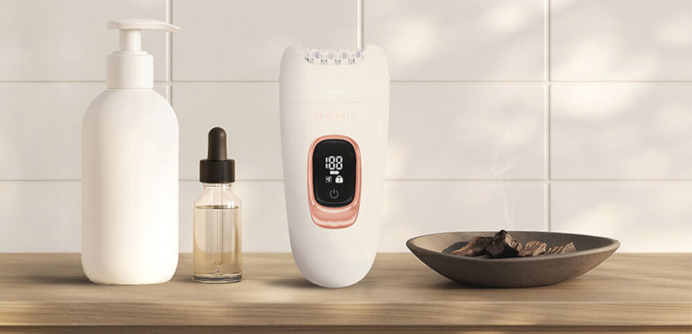 Depilator BEAUTIFLY Multismooth Epil wygląd design prezentacja wizualizacja Rytuał gładkiej skóry