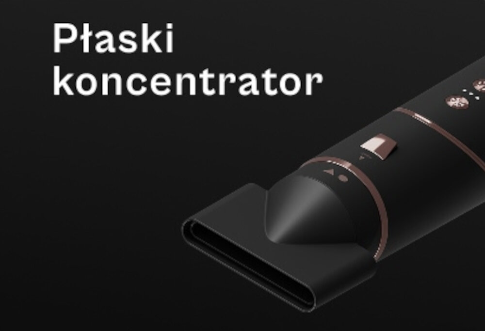 Suszarko-lokówka BEAUTIFLY Multi Styler Stylebliss Noir Gładkość i precyzja Płaski koncentrator włosy wyglądają na zdyscyplinowane