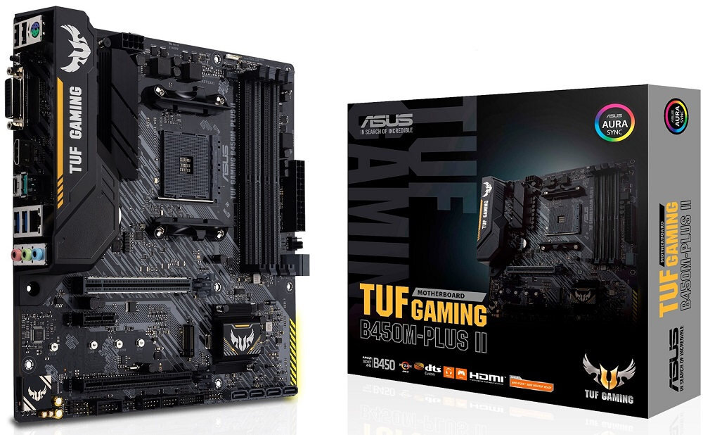 Płyta główna ASUS Tuf Gaming B450M-Plus II - duze mozliwosci
