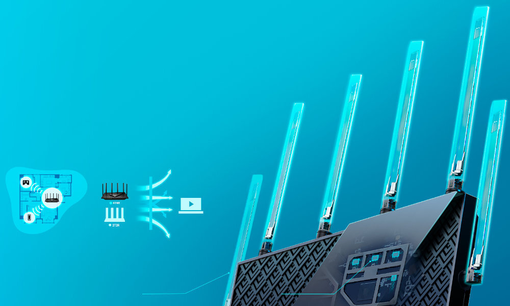 Archer AX73 TP-Link HomeShield: zaawansowana ochrona 