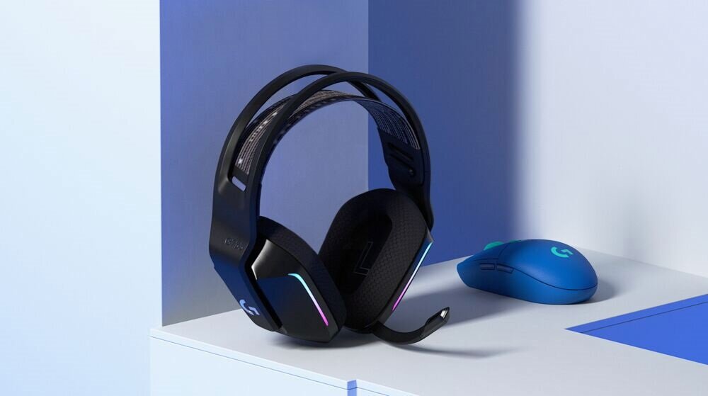 Słuchawki LOGITECH G733 Lightspeed lekka konstrukcja komfort i wygoda