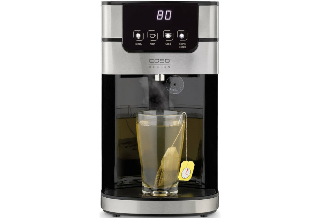 Dyspenser do wody CASO Perfectcup 1000 Pro moc zastosowanie łatwe czyszczenie wysoka jakość stal nierdzewna design wygląd