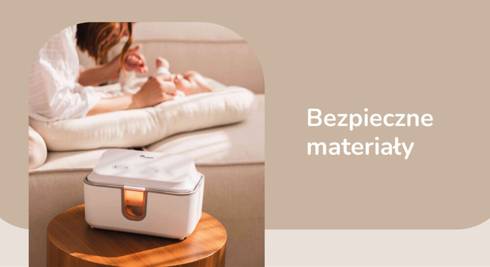Podgrzewacz do nawilżanych chusteczek MOMINI WarmWipes