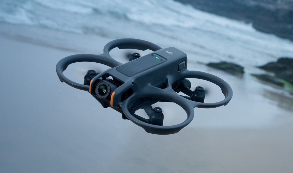 Dron DJI Avata 2 Pro-View Combo stabilizacja płynność algorytmy
