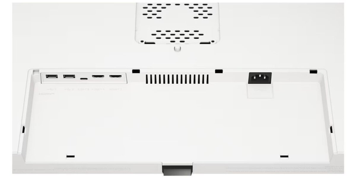 Monitor LG Smart 37U730SA-W - tył obudowy.