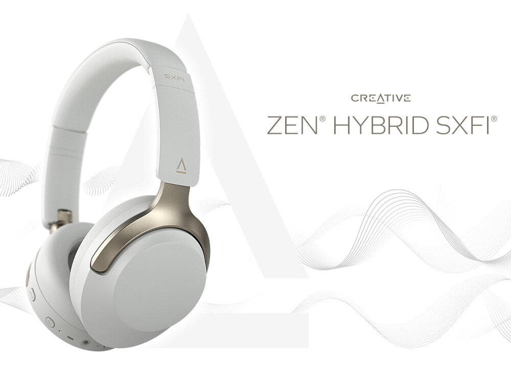 Słuchawki nauszne CREATIVE Zen Hybrid SXFI ANC słuchawki nauszne bezprzewodowe