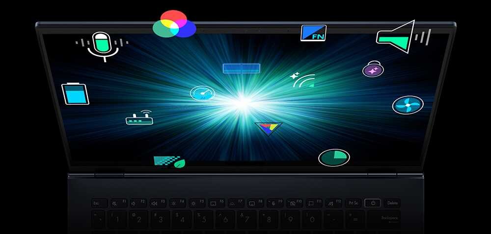 Ekran aplikacji MyASUS w laptopie ASUS VivoBook 15 M1502YA – Zarządzanie MyASUS