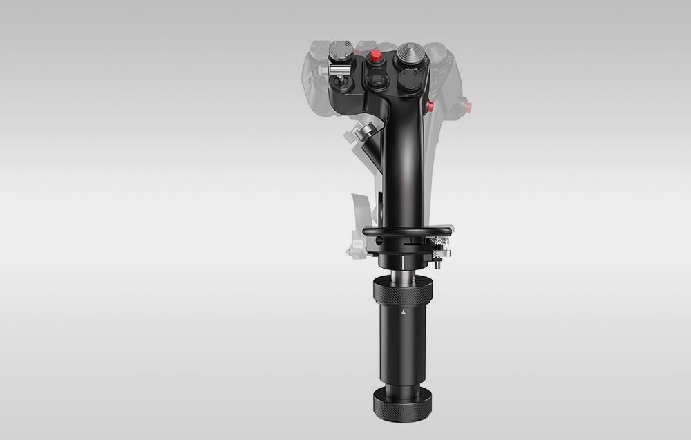 Moduł osi Z MOZA Racing AS003 Moduł osi Z Moza Racing na białym tle z prezentacją jego elastyczności materiały klasy lotniczej czujnik Halla oś kierunkowa zakres system automatycznego powrotu do pozycji wyjściowej