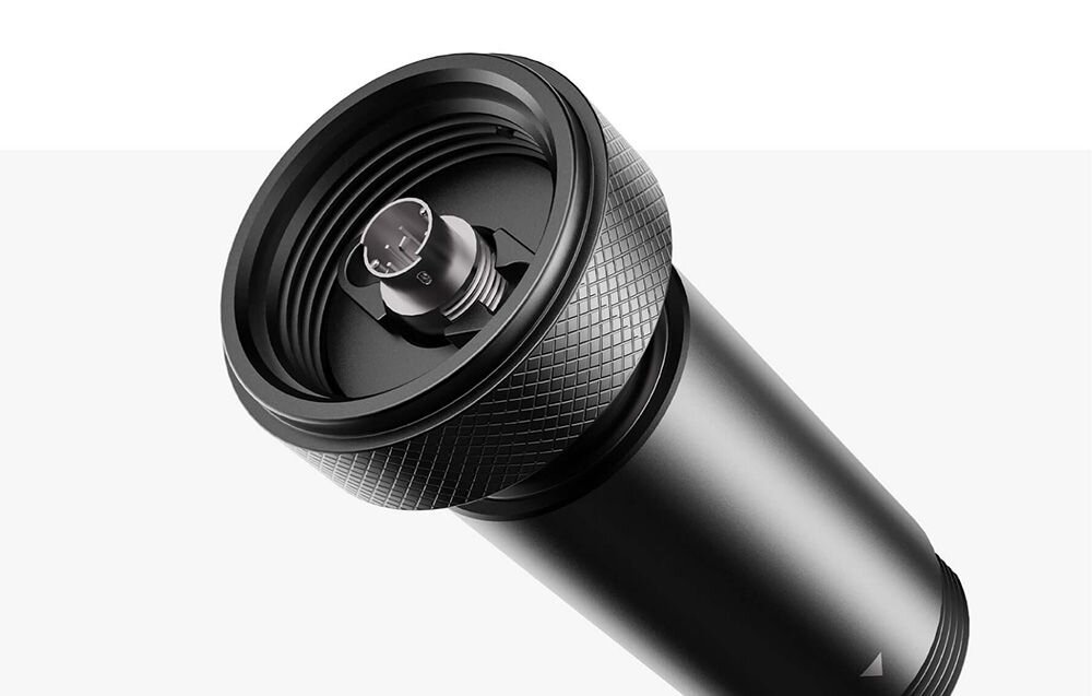 Moduł osi Z MOZA Racing AS003 Czarny moduł osi Moza Racing na białym tle zintegrowana blokada aluminium obrabiane CNC anodowana powierzchnia wytrzymałość