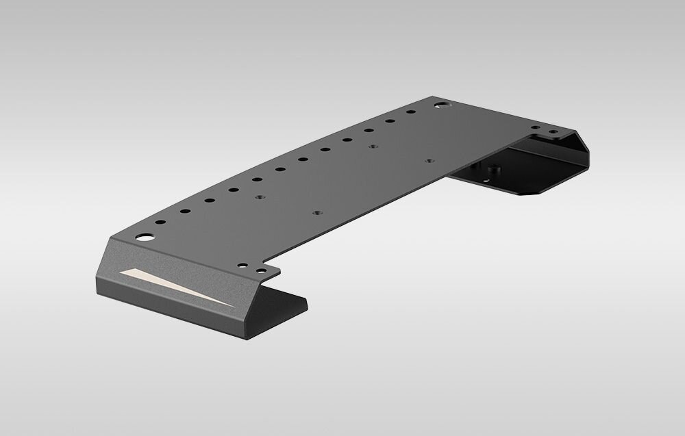 Dodatkowa płyta mocowania pedałów mBooster/CRP/CRP2 MOZA Racing RS078 Płyta mocowania pedałów pochylona pod kątem płyta montażowa, mBooster, CRP2, instalacja pedałów