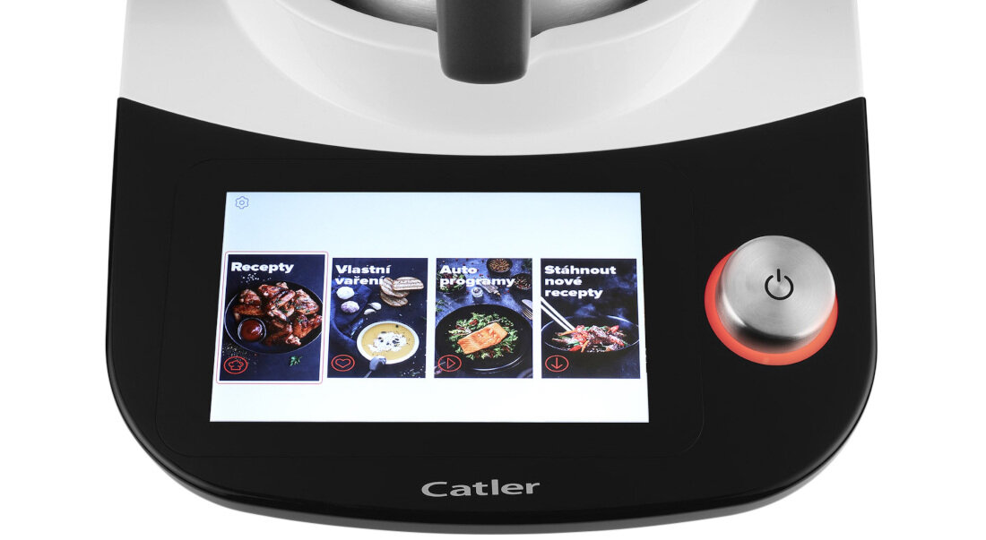 Robot wielofunkcyjny CATLER TC 9010 1400W z wbudowana waga i funkcja gotowania wielofunkcyjny duzy czytelny wyswietlacz dedykowana aplikacja