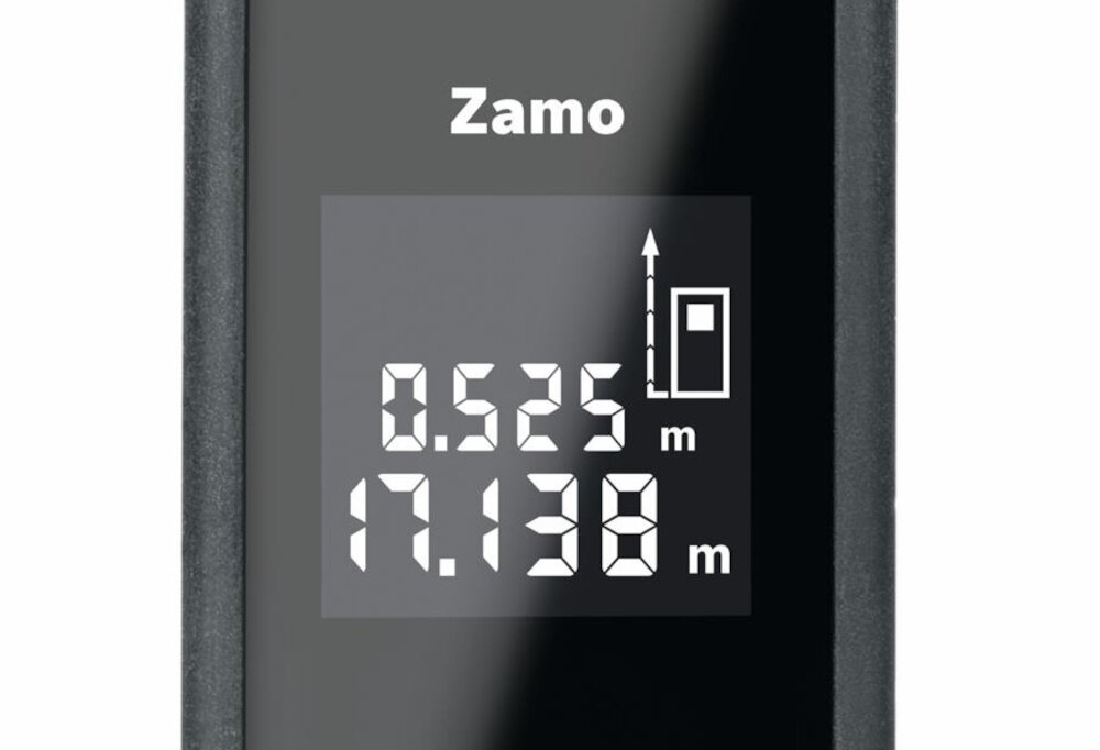 Dalmierz laserowy BOSCH Zamo III 0603672705 + Adapter edycja limitowana niewielki lekki 0,090 kg miekki material typu SoftGrip wzmocniona konstrukcja odpornosc na uszkodzenia podczas updku z wysokosci 1 metra na twarde Powierzchnie wysoka ochrona przed pylem i wilgocia