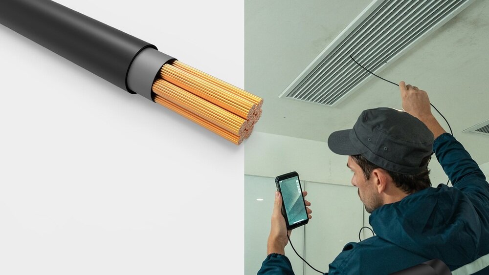 Endoskop ULEFONE EC01 kabel