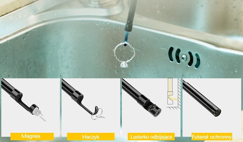Endoskop ULEFONE EC01 akcesoria