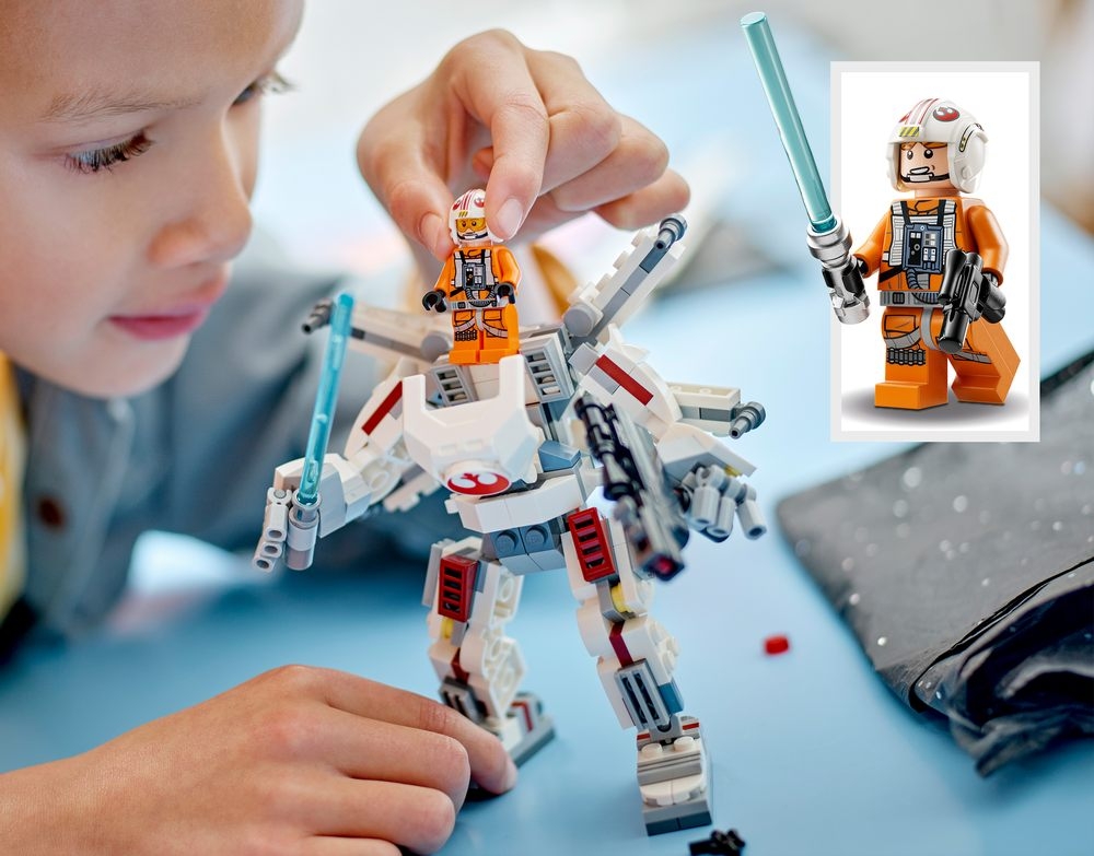 LEGO 75390 Star Wars Mech X-Wing Luke’a Skywalkera przygody