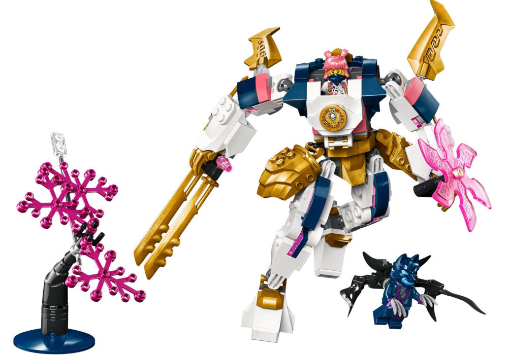 LEGO 71807 NINJAGO Mech żywiołu technologii Sory zabawa edukacja rozwój wyposażenie kreatywność