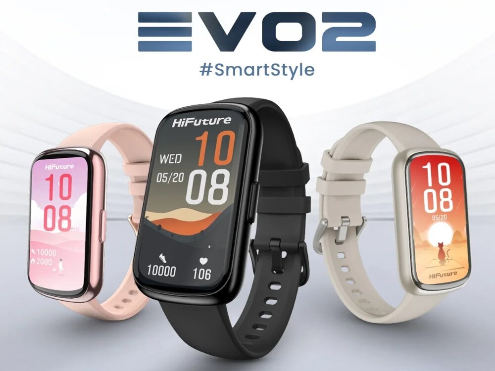 Smartwatch HIFUTURE EVO2
smartwatche w różnych wersjach kolorystycznych zegarek gadżet smart cyfrowy