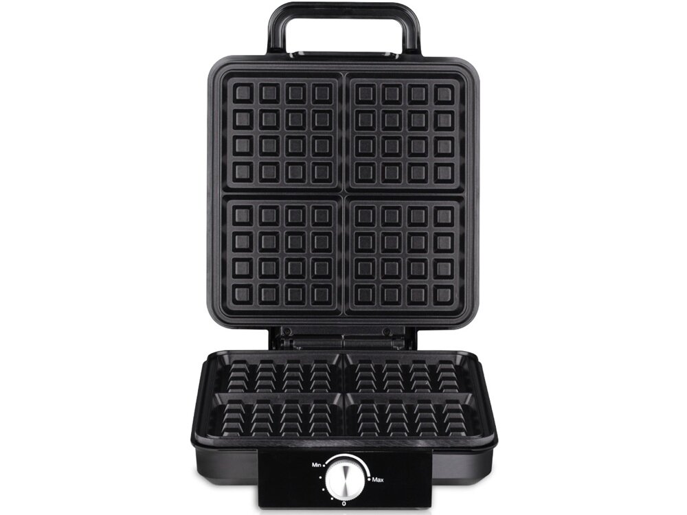 Gofrownica EXTRALINK EX.29829 Czarny ustawienie poziomu wypieczenia, delikatne zarumienienie, bardziej chrupkie