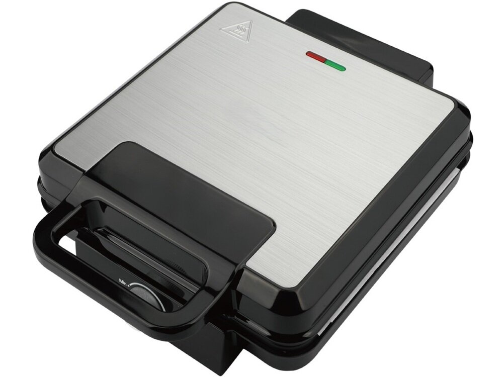 Gofrownica EXTRALINK EX.29829 Czarny niewielki rozmiar, nie zajmuje dużo miejsca, wygodne rozwiązanie, obudowa ze stali nierdzewnej