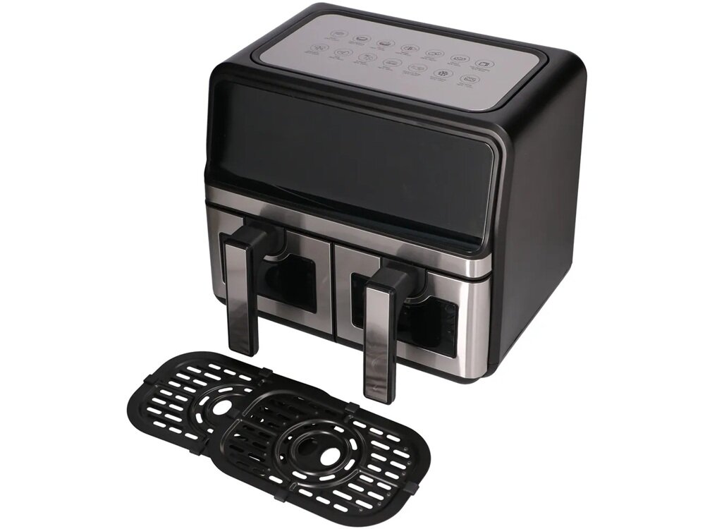 Air Fryer Frytkownica beztłuszczowa EXTRALINK SJ-900 przezroczyste okienka podglądu, stała temperatura, równomierne efekty