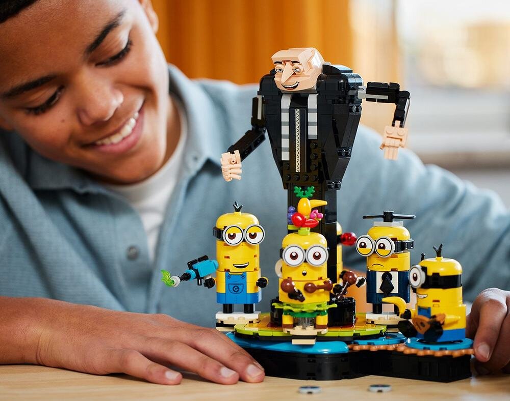 LEGO 75582 Despicable Me i Minions Gru i minionki z klocków film