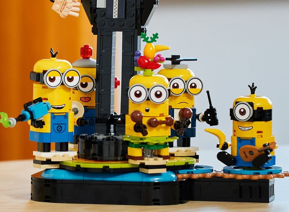 LEGO 75582 Despicable Me i Minions Gru i minionki z klocków wymiary