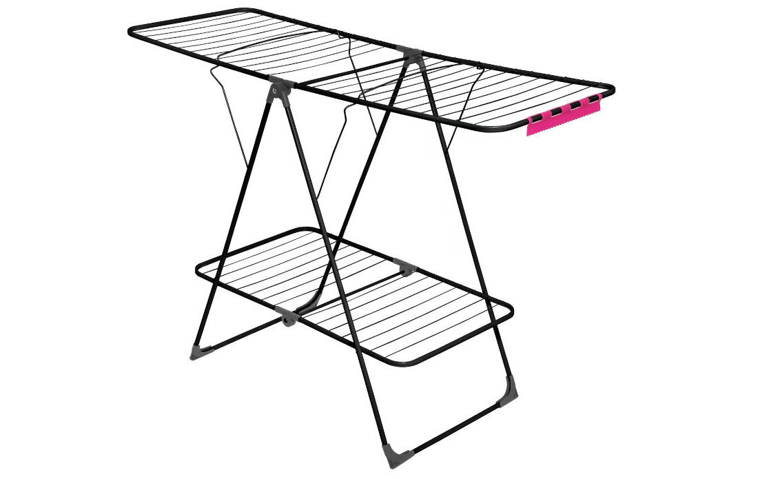 Suszarka na pranie VELKEA A300 Czarny wymiary długość szerokość wysokość głębokość powierzchnia maksymalne obciążenie