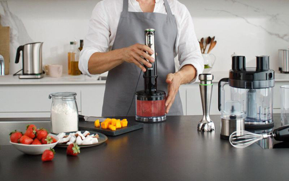 Blender BRAUN MQ9195XLI moc 1200 W silnik technologia ActiveBlade