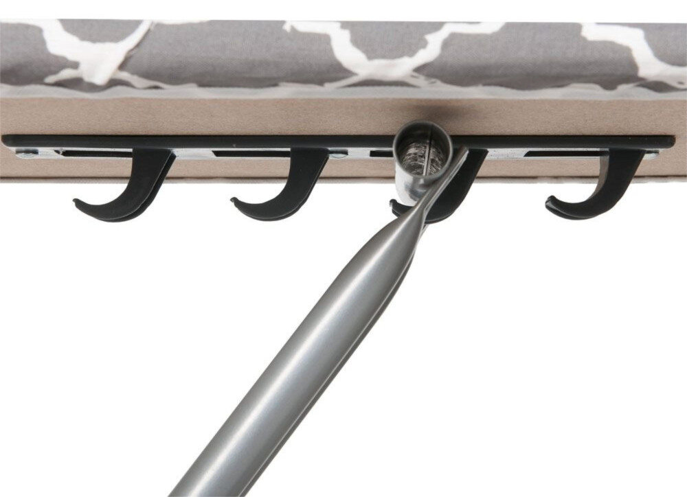 Deska do prasowania VELKEA M1 H030-06PB 110 x 34 cm Stalowy mechanizm 4-stopniowa regulacja wysokości dostosowanie potrzeby preferencje