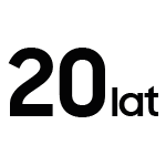 Ikona 20-letniej gwarancji suszarki OptimalDry marki Samsung Ikona 20-letniej gwarancji suszarki OptimalDry DV90CGC2A0AB marki Samsung z Media Expert
