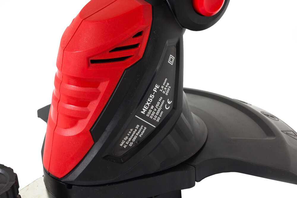Podkaszarka elektryczna NAC MEX55-PE silnik elektryczny napęcie 230V moc 550W