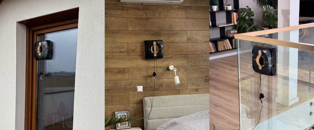 Robot do mycia okien COBBO Q6 Szeroki wachlarz zastosowań nie tylko myje okna płaskie powierzchnie możliwości