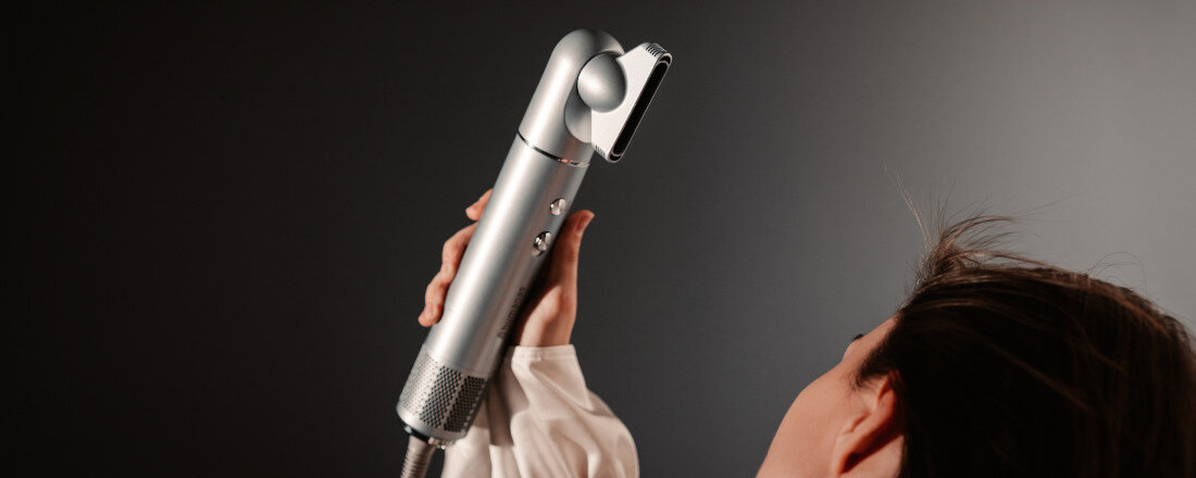 Suszarka HUMANAS AirTouch HD-AT05 Srebrny 1000 W  Efektywne działanie Efektywne rozprowadzanie powietrza zdrowy wygląd wsparcie pielęgnacja