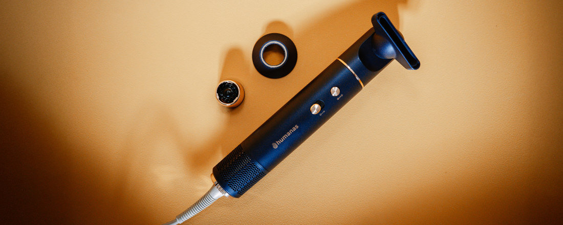 Suszarka HUMANAS AirTouch HD-AT05 Fioletowy 1000 W zestaw akcesoria komplet wyposazenie