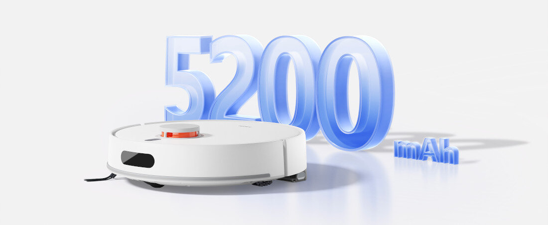 Robot sprzątający XIAOMI Vacuum H40 Długi czas pracy akumulator pojemność