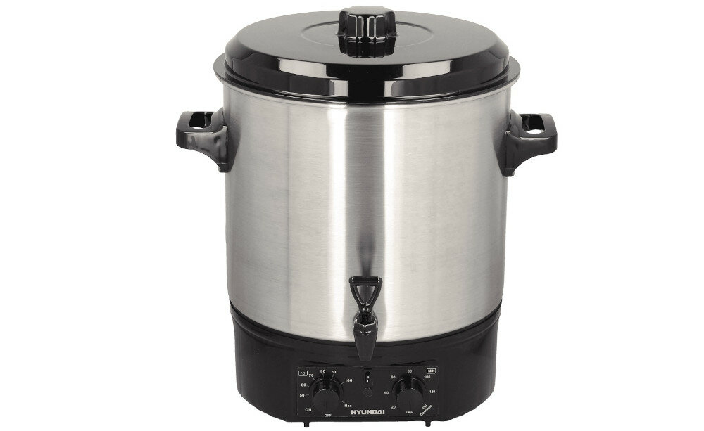 Garnek elektryczny HYUNDAI PC200SS Inox główne front przód