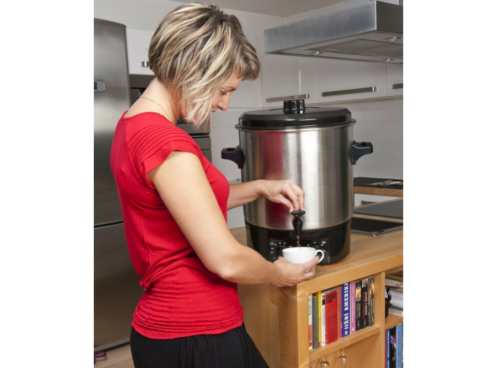 Garnek elektryczny HYUNDAI PC200SS Inox timer czas