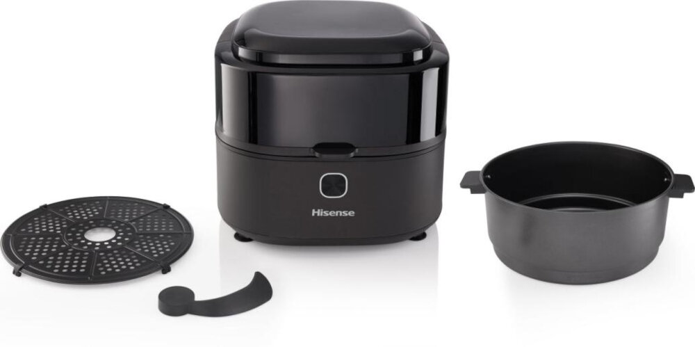 Frytkownica beztłuszczowa HISENSE HAF1350DR Air Fryer zestaw akcesoria komplet wyposazenie