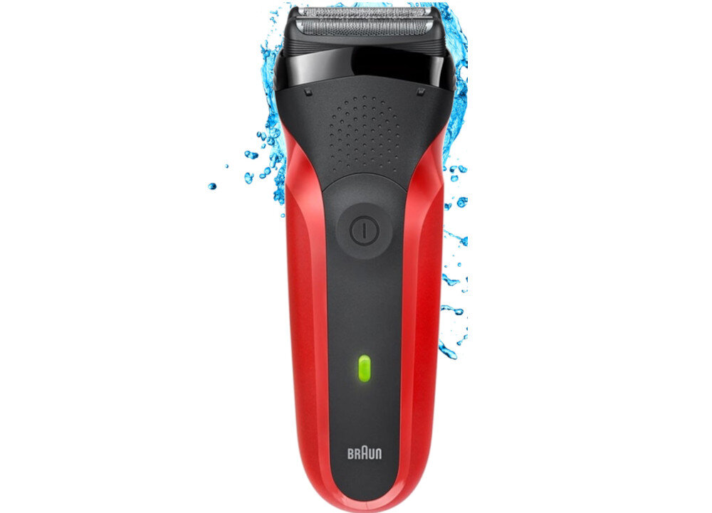 Golarka BRAUN Series 3 300s Czerwony Na mokro i sucho