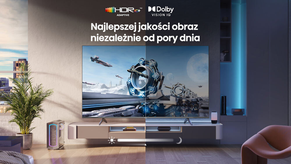 Telewizor HISENSE 85E7NQ - Dolby Vision IQ